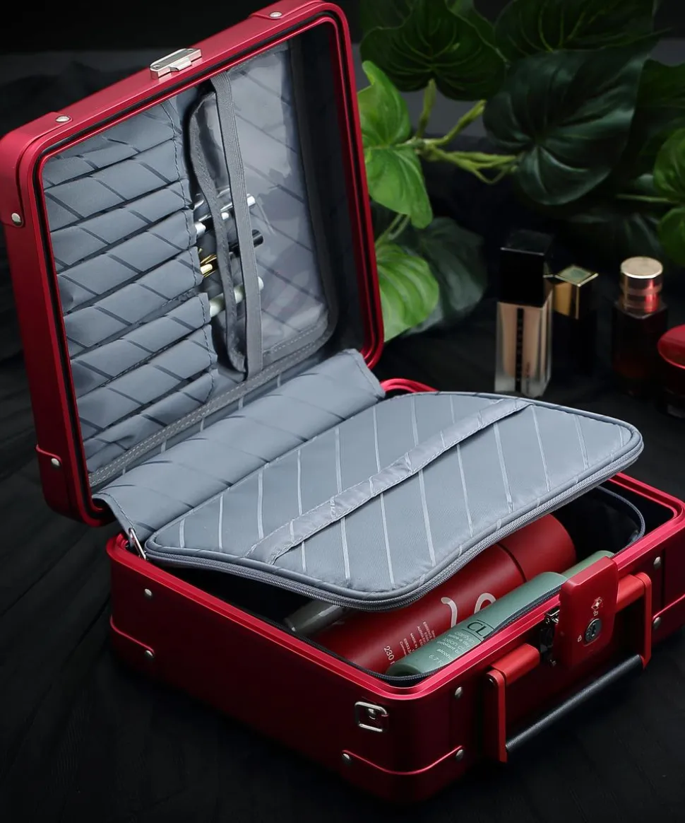 10 Diversity Kosmetikkoffer rot 24 cm