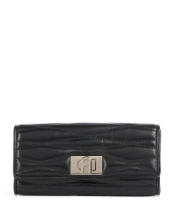 1927 Geldbörse fein genarbtes Leder schwarz