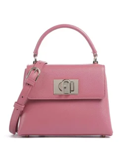 1927 Mini Handtasche genarbtes Leder pink