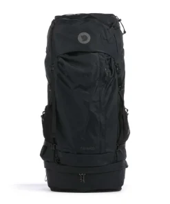 Abisko Trekk 65 S/M Trekkingrucksack recyceltes Polyamid schwarz