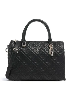 Adelasia Handtasche Lederimitat schwarz