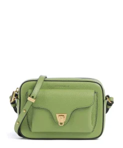 Beat Soft Umhängetasche genarbtes Rindsleder grün
