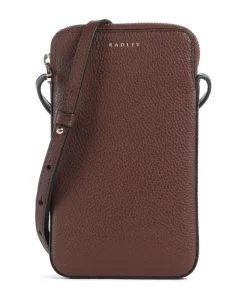 Bella Handytasche Leder dunkelbraun