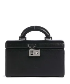 Beluga Schmuckkasten genarbtes Rindsleder schwarz