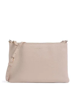 Best Umhängetasche genarbtes Leder nude