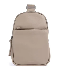 Bestie Slingbag recyceltes Leder beige