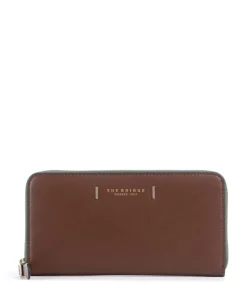 Chiara RFID Geldbörse fein genarbtes Rindsleder braun