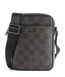 Cortina Piazza Rafael Umhängetasche Lederimitat dunkelbraun