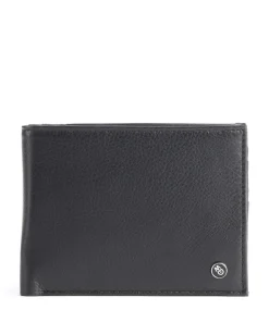 Downtown RFID Kreditkartenetui genarbtes Kalbsleder schwarz
