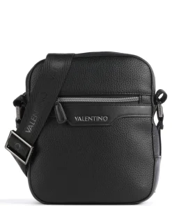 Efeo Umhängetasche Lederimitat schwarz