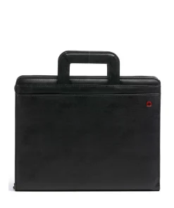 Modern Venture Mappe Lederimitat schwarz